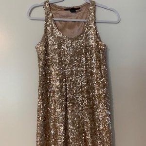 French Connection Sequined Cocktail Dress